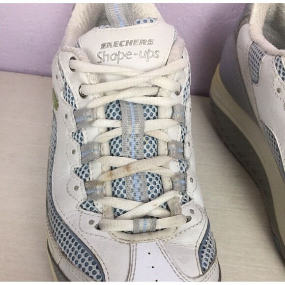SKECHERS Shape Ups 11803 WSLB Womens White Athletic Walking Toning Shoe Size 8 - Picture 3 of 11